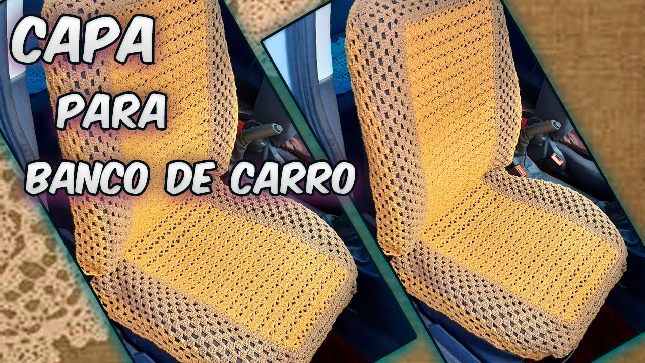 PASSO A PASSO DESSA LINDA CAPA PARA BANCO DE CARRO SIMPLES