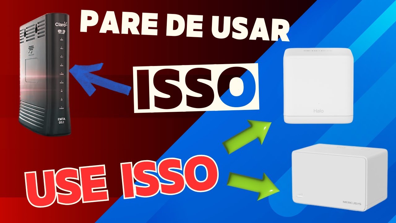 Troquei o roteador da operadora pelo Mercusys HALO! Veja o resultado 👀