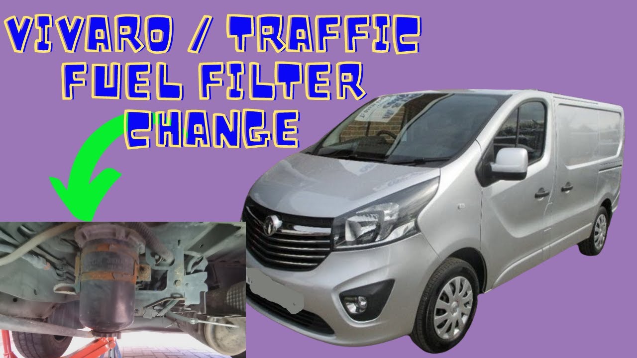 Fuel Filter Replacement Vauxhall Vivaro #projectman
