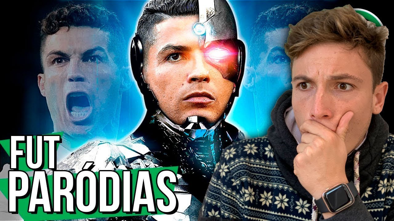 REAGINDO À E SE O CR7 FOR MESMO UM ROBÔ?! | ( FUTPARÓDIAS )