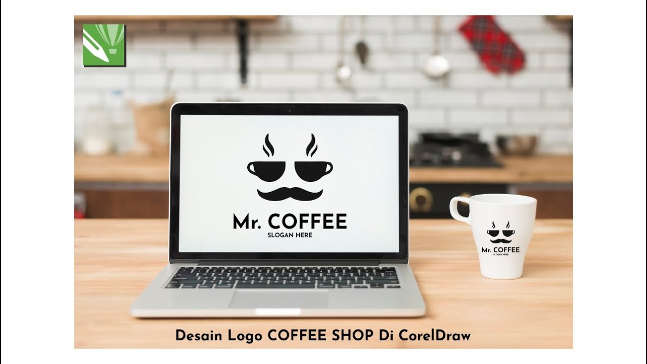 Tutorial Membuat Logo COFFEE SHOP Di CorelDraw X7 || 2021
