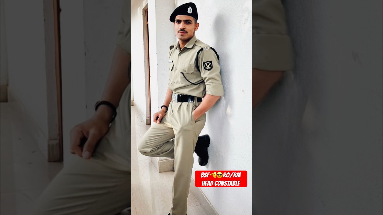 Bsf head constable ro/rm&hearts;️👮🫡✨#ytshorts #viralvideo #motivation #bsf #army #reels
