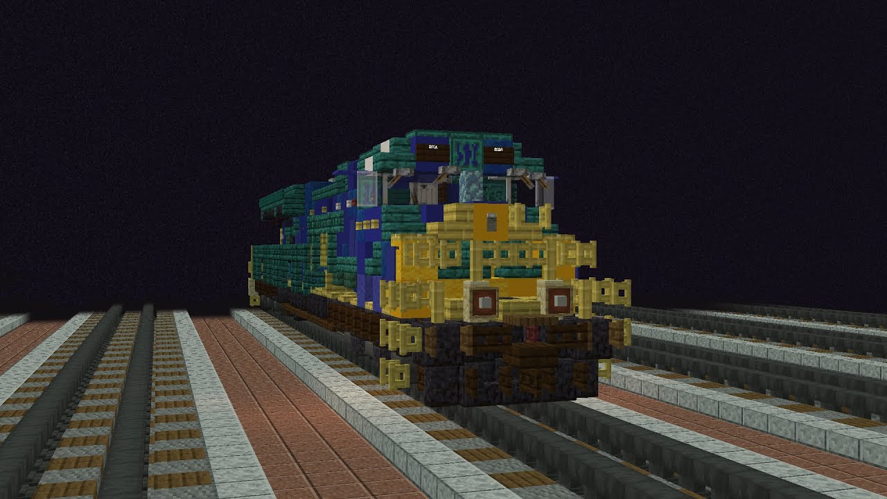 CSX ES44AC-H tutorial in Minecraft