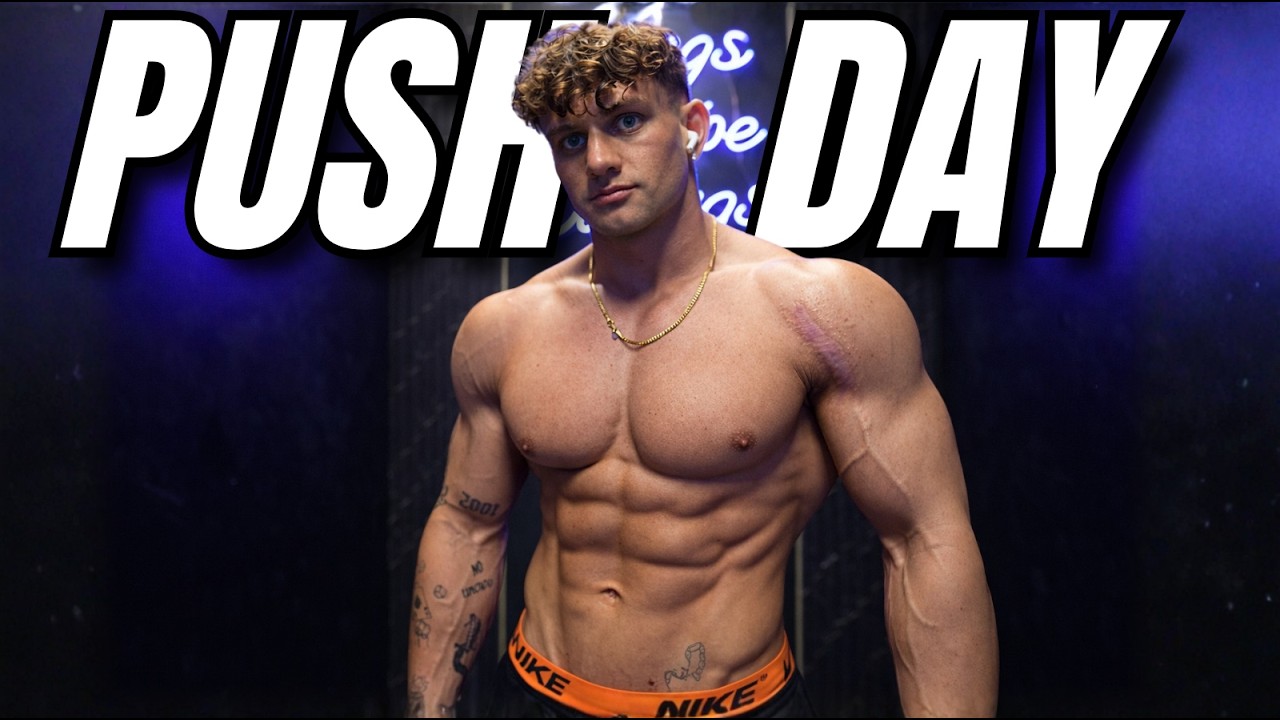 Push Day for Muscle Growth (Chest, Shoulder & Triceps)