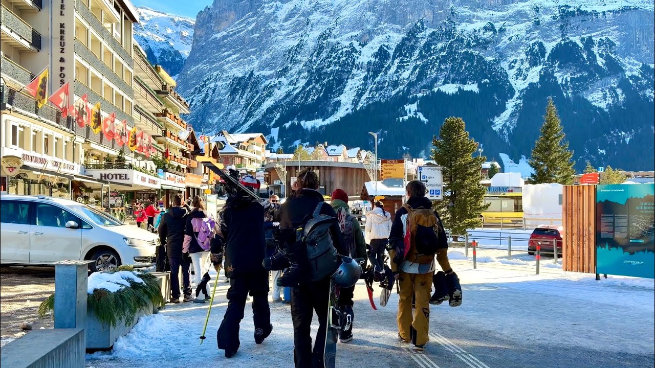 Grindelwald Interlaken 🇨🇭Switzerland || Walking || Travel Guide 