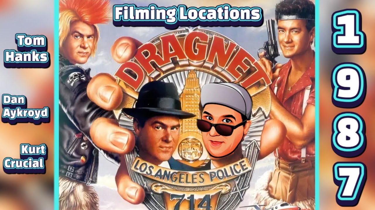 Dragnet 1987 Filming Locations - Tom Hanks & Dan Aykroyd