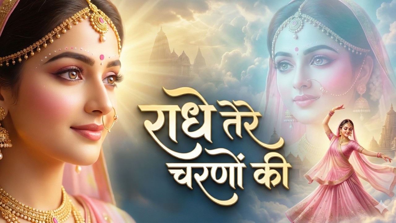 राधे तेरे चरणों की 🌸 | Radha Rani Bhajan | Divine Love & Bhakti