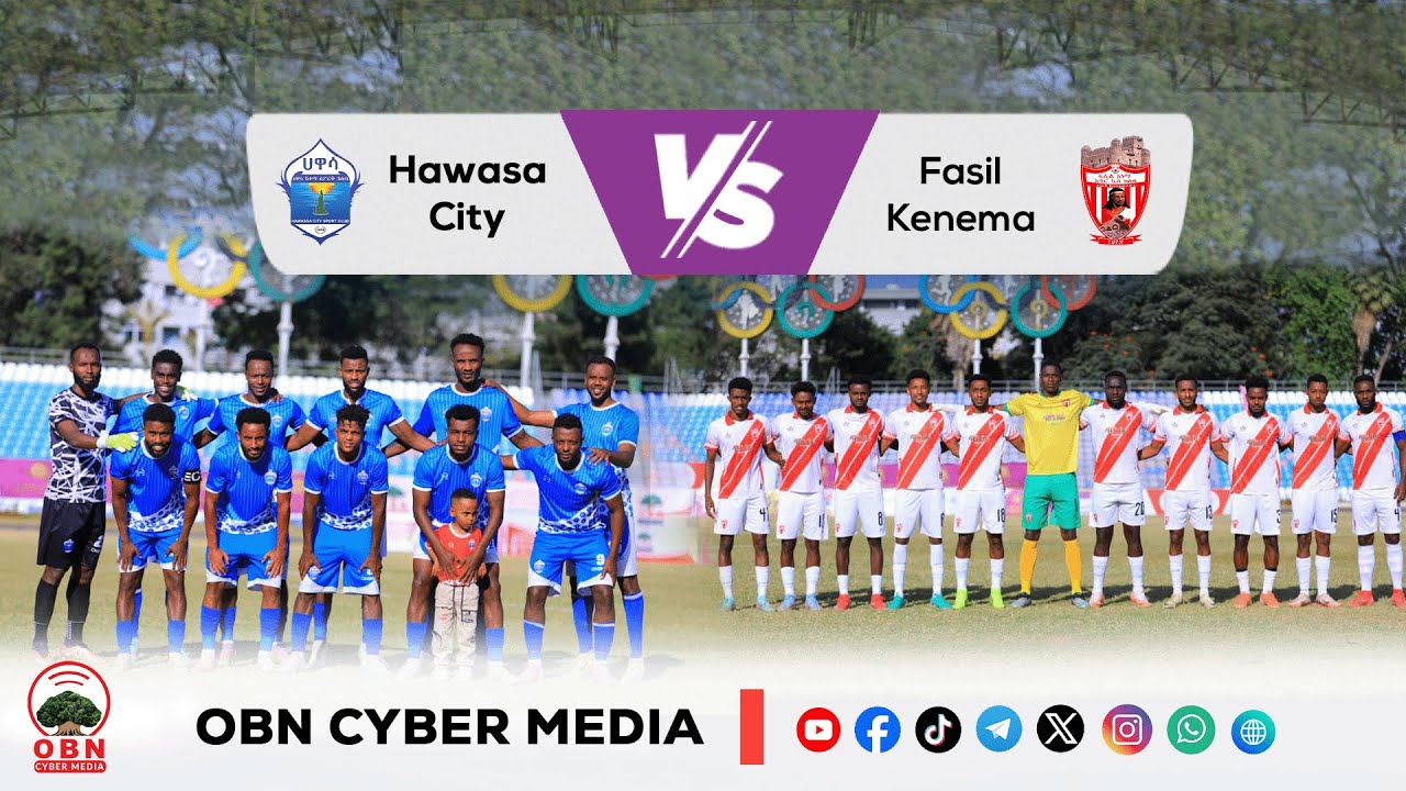 #CBE_Piriimiyeer Liigii Itiyoophiyaa #ሲቢኢ_ኢትዮጵያ ፕሪሚዬር ሊግ || Hawasa City Vs Fasil Kenema