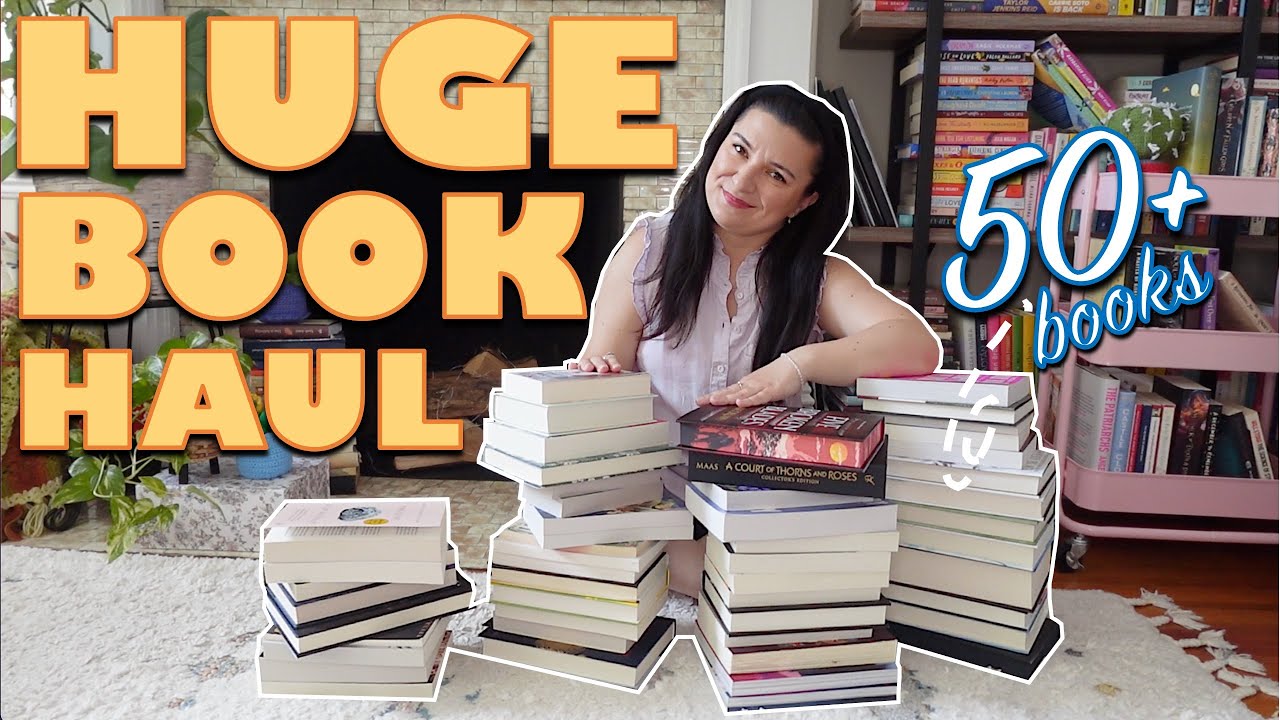 tips & websites for cheap books // HUGE 50+ book haul