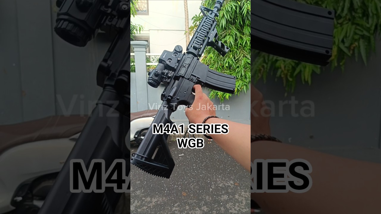 M4A1 SERIES RIVIEW WATER GEL BLASTER #airsoft #gelblaster #toys #nerf #watergel #watergelgun#fakeguN