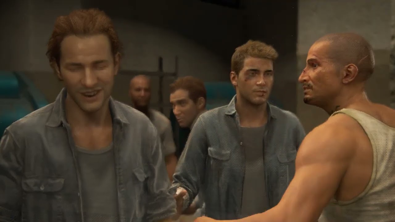 Uncharted 4: El deselance del ladr&oacute;n - Escena de la lavander&iacute;a