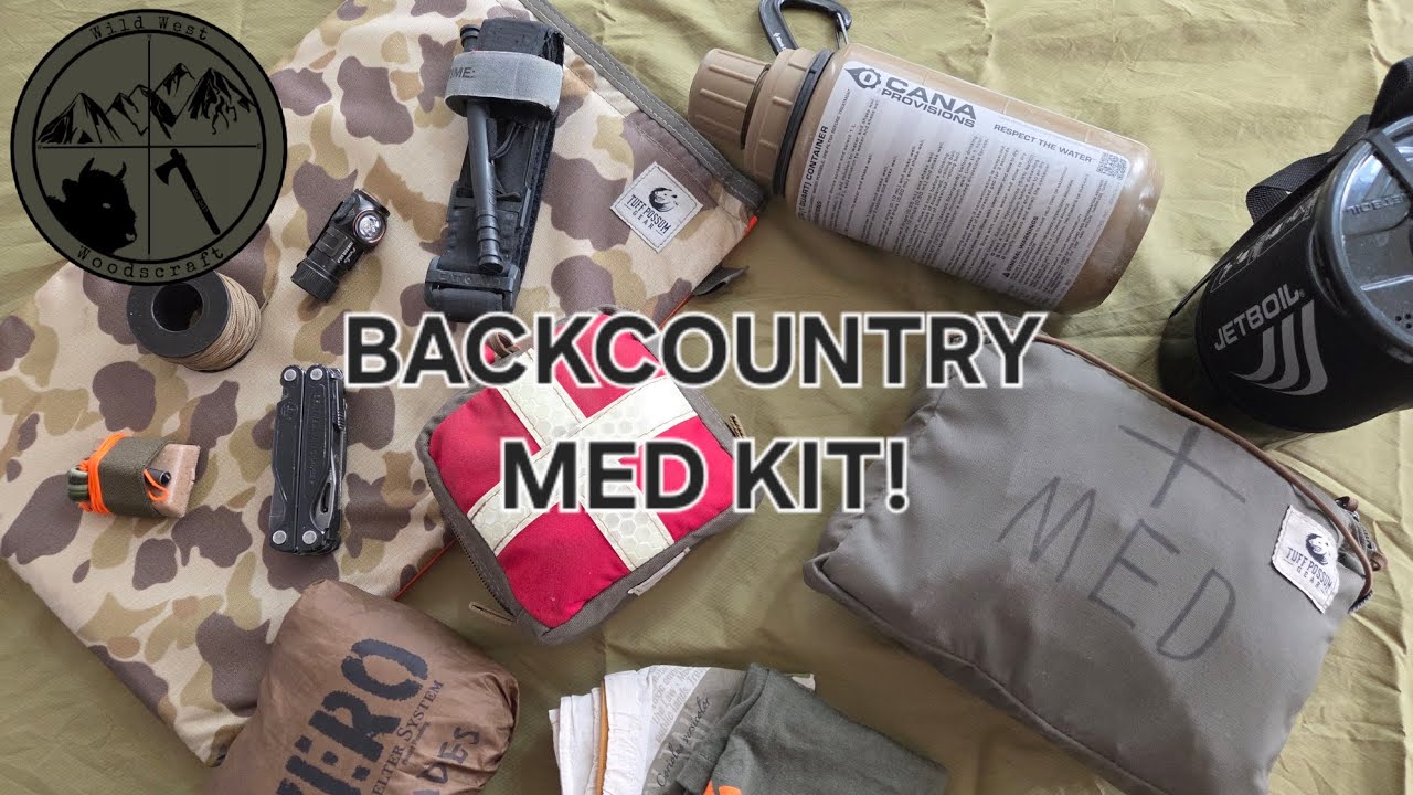 My Backcountry Medical Kits!