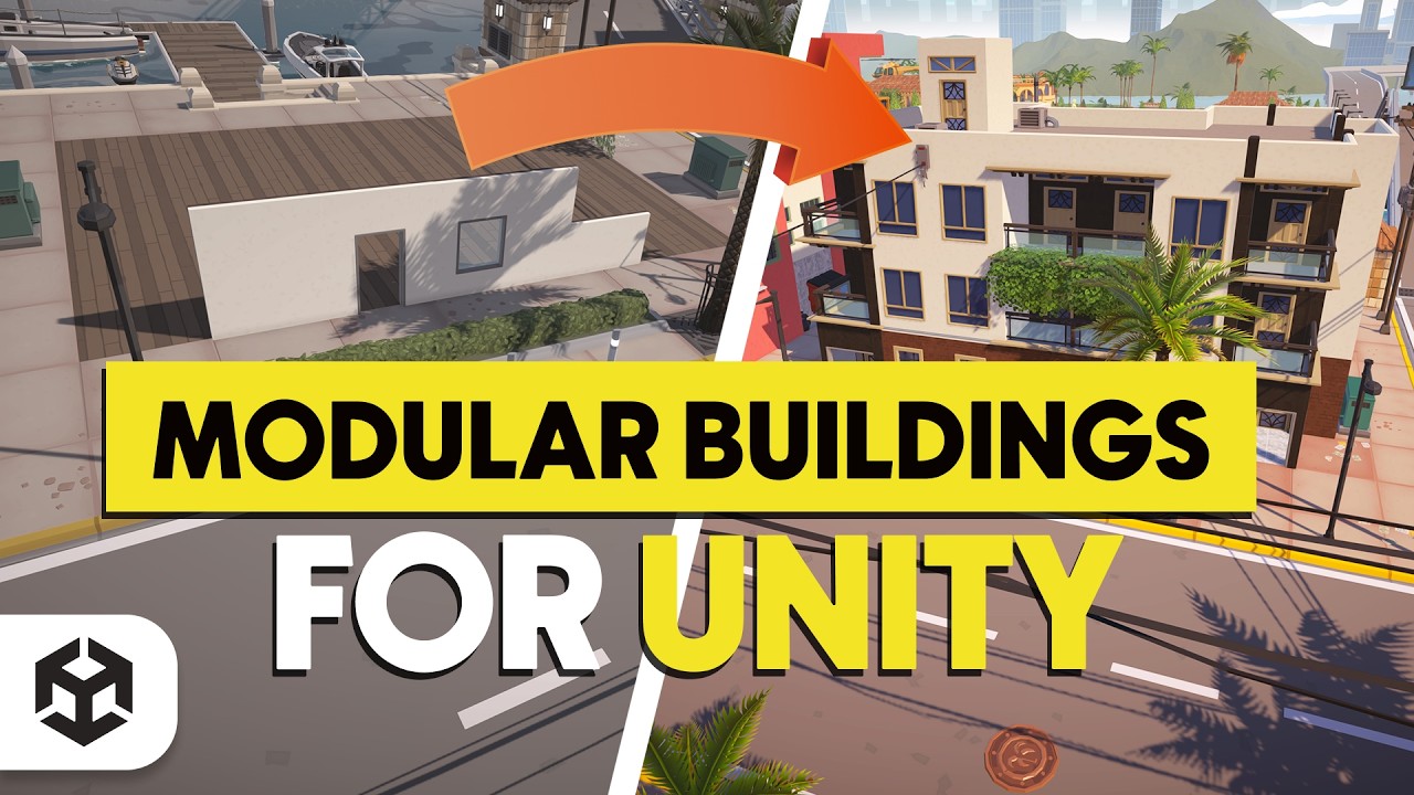 Модульные здания в Unity (учебное пособие) от #syntystudios