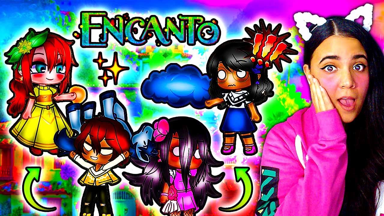 Encanto ✨ Если Мадригалы поменяются подарками! ✨ Реакция на мини-фильм Gacha Club