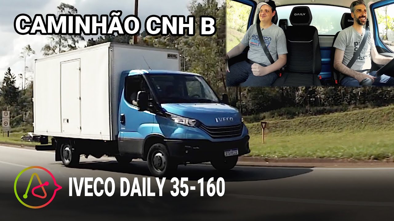 Iveco Daily 35-160: opção de VUC para carteira B | Conheça em detalhes