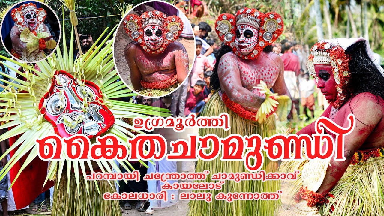 Kaitha Chamundi Theyyam | Parambayi Chandroth | Lalu Kunnoth | Theyyam Kerala |