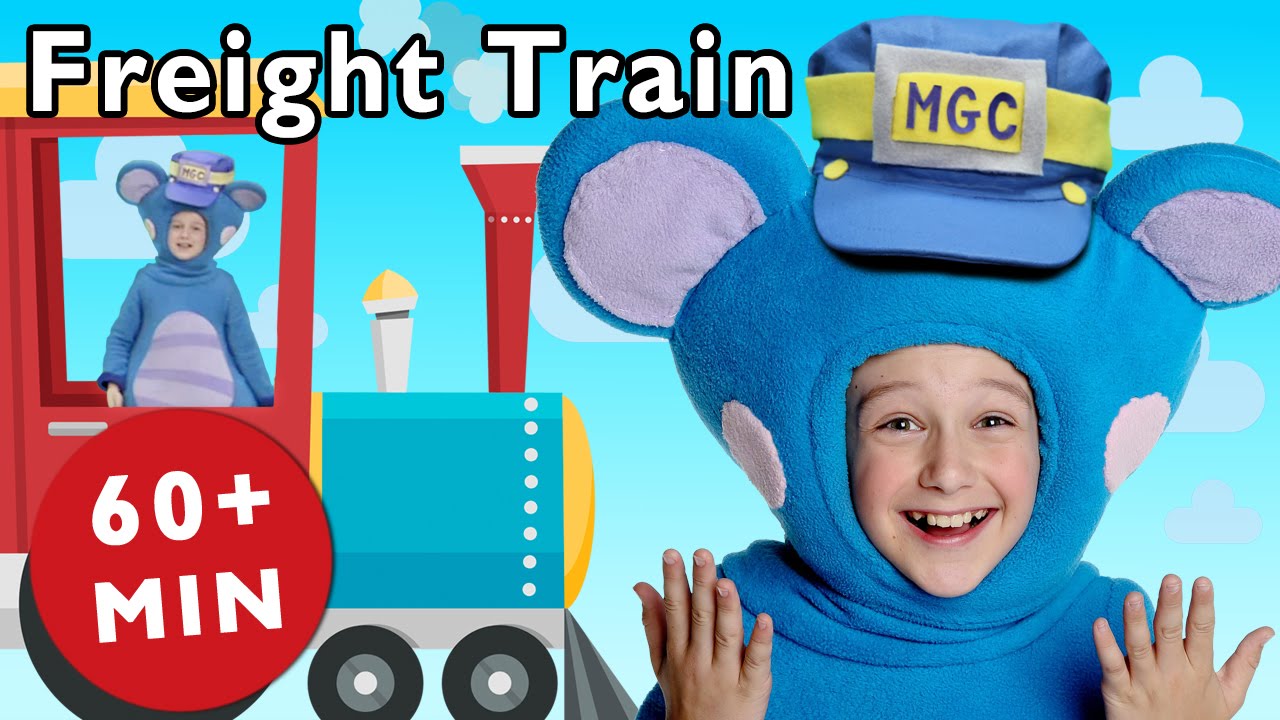 Freight Train + More | Nursery Rhymes from Mother Goose Club