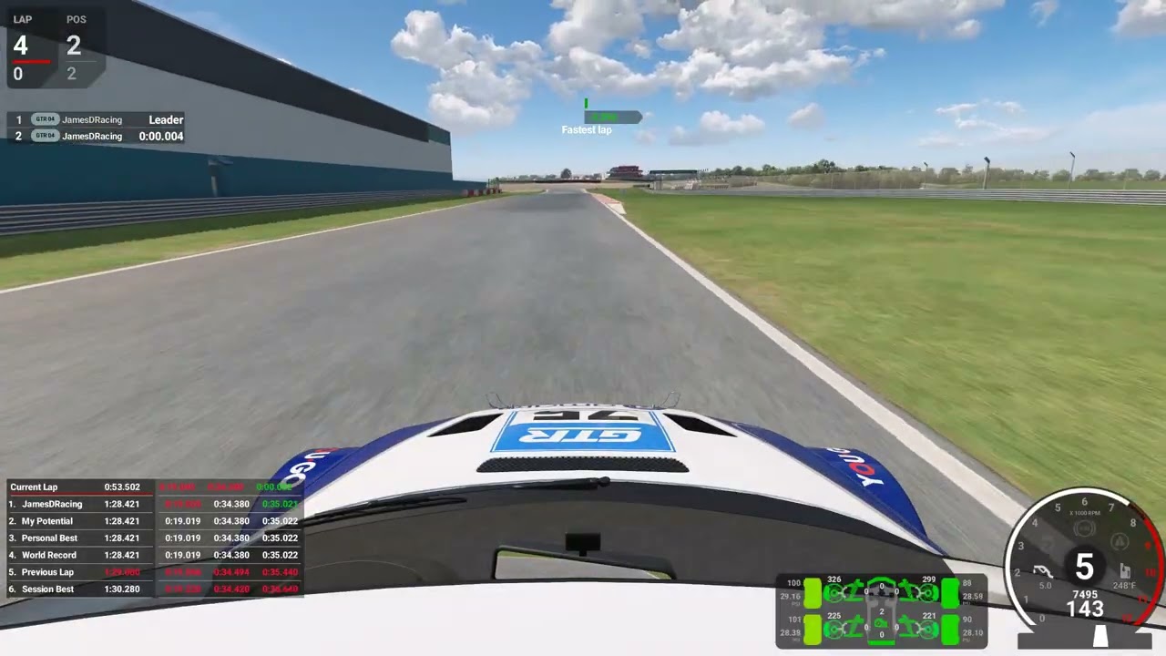 Automobilista 2 | BMW M3 GTR @ Donington Park GP Circuit 