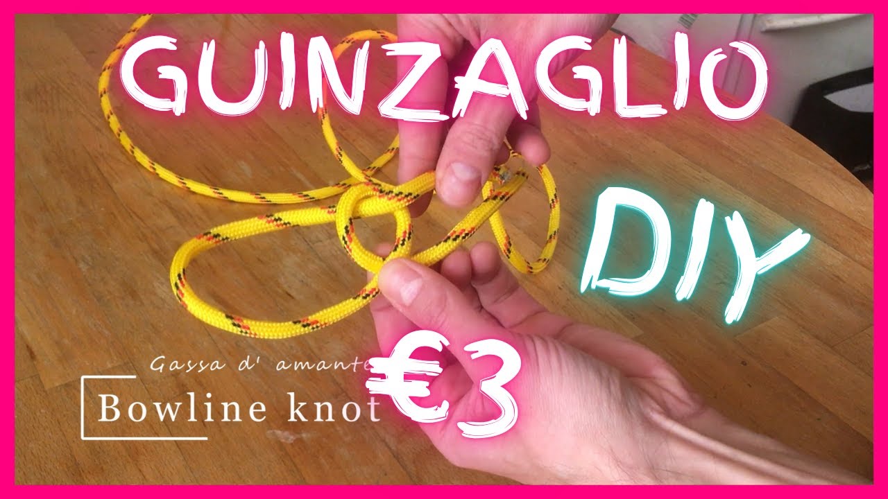 GUINZAGLIO FAI DA TE con MENO di € 5,00 - DOG LEASH DIY