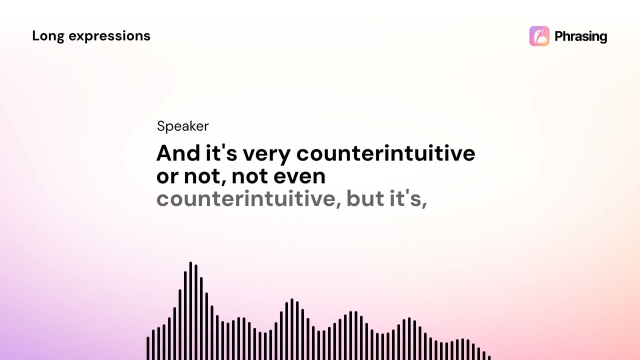 Why does Phrasing use such long expressions?