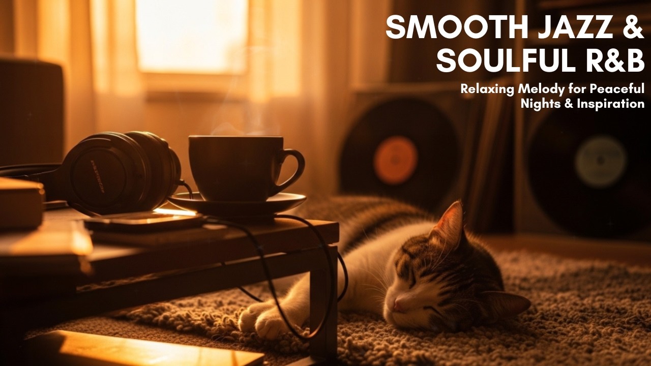 Smooth Jazz & Soulful R&B 🌅 Golden Hour Vibes for Work & Study