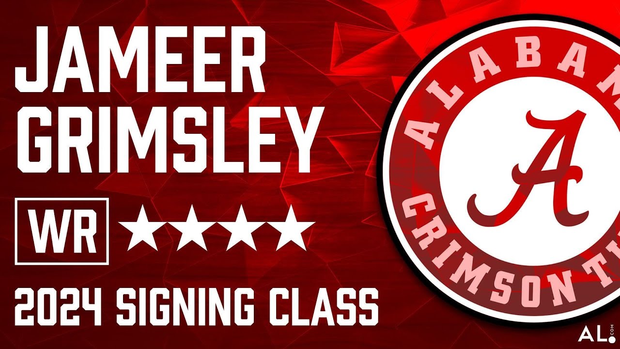 Alabama signee Jameer Grimsley highlights from Tampa Catholic