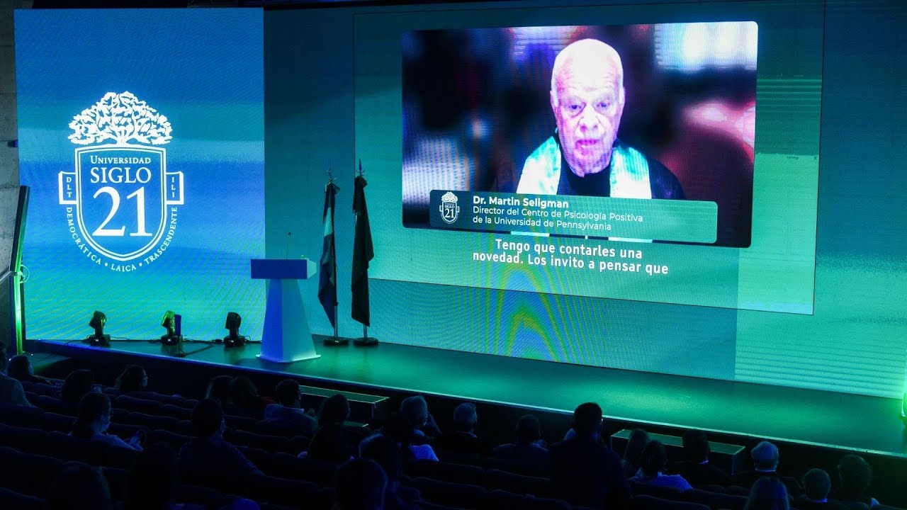 4° Congreso Innova Educa 21 | Conferencia Magistral de Dr. Martin Seligman