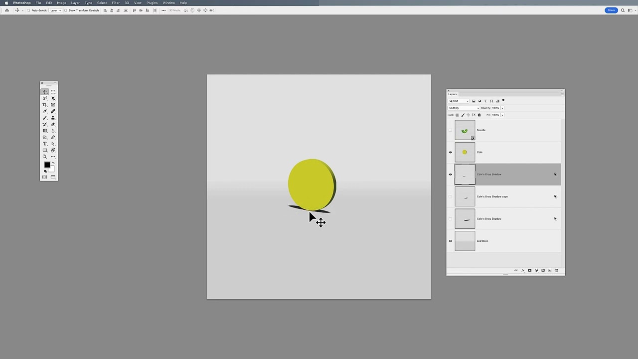 Intro to Photoshop: Creating cast shadows quickly