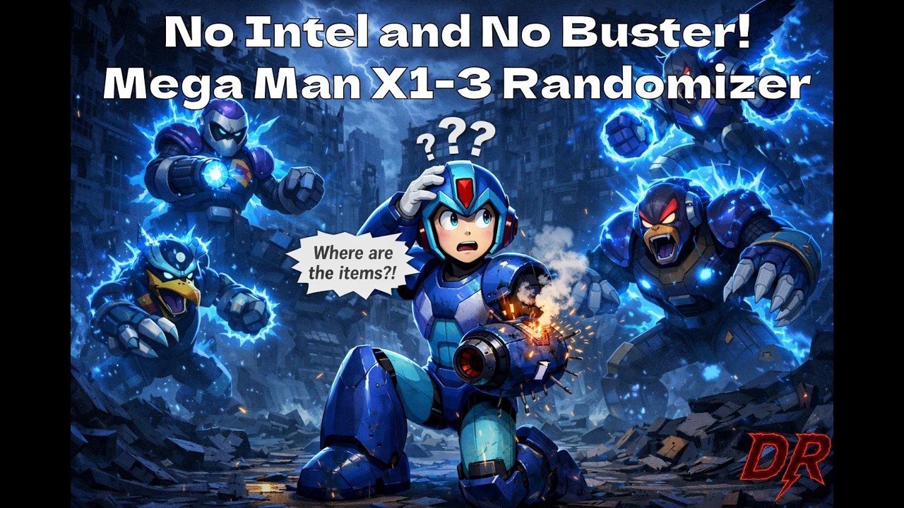 No intel and No Buster! - Mega Man X1-3 Randomizer