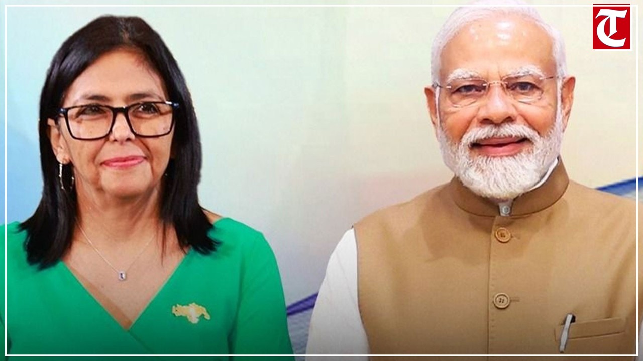 LIVE: PM Modi meets Acting President of Venezuela Delcy Rodr&iacute;guez at Hyderabad House, New Delhi