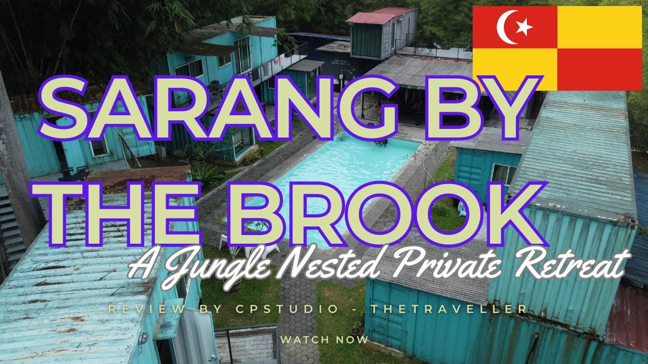 Sarang By The Brook A Jungle Nested Private Retreat KKB Selangor Malaysia - Drone Shot