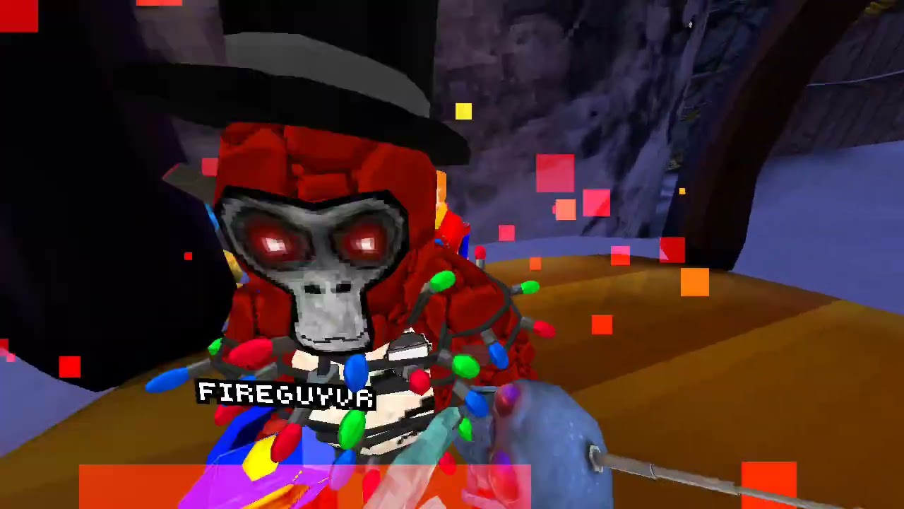 Gorilla tag Day 3 with ￼@Fire_guyvr 