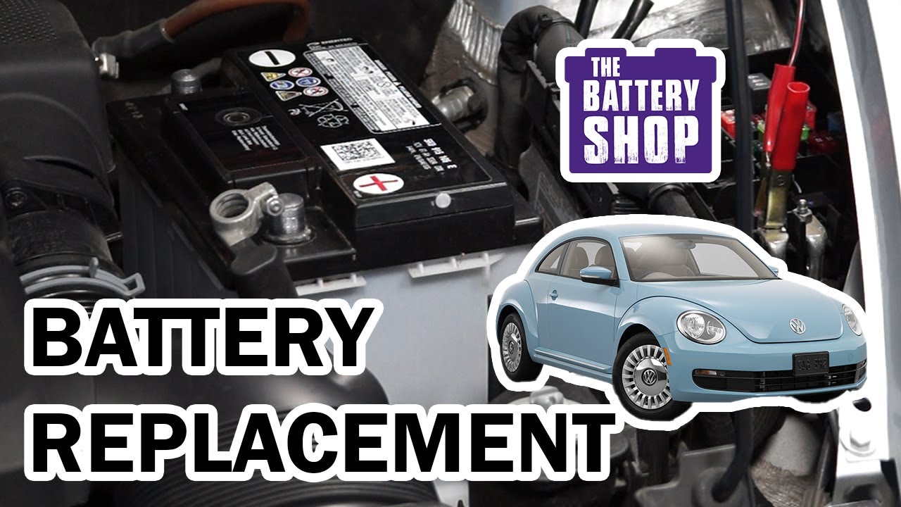Volkswagen Beetle (1998-2015) - New Battery Install