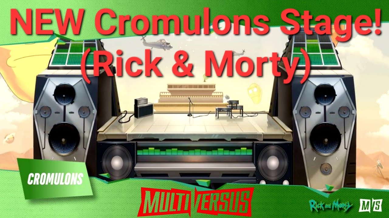 NEW CROMULONS STAGE GAMEPLAY FROM RICK & MORTY! MultiVersus Open Beta