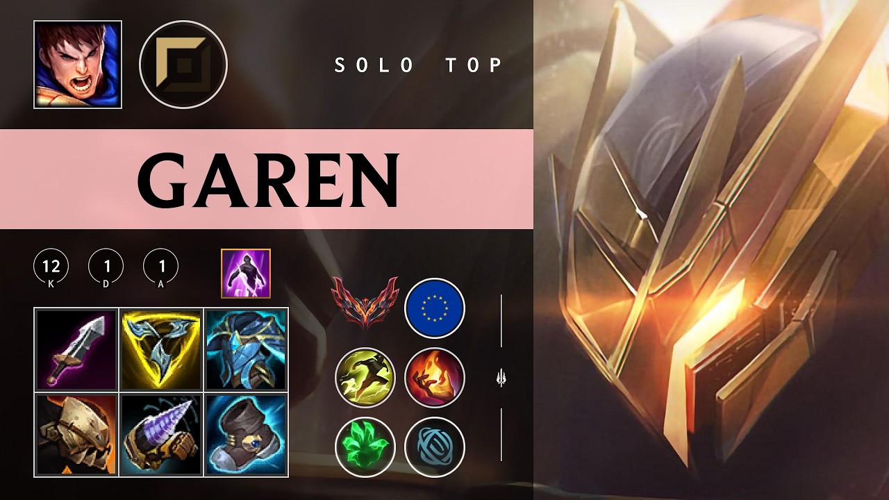Garen Top vs Ornn - EUW Grandmaster Patch 26.05