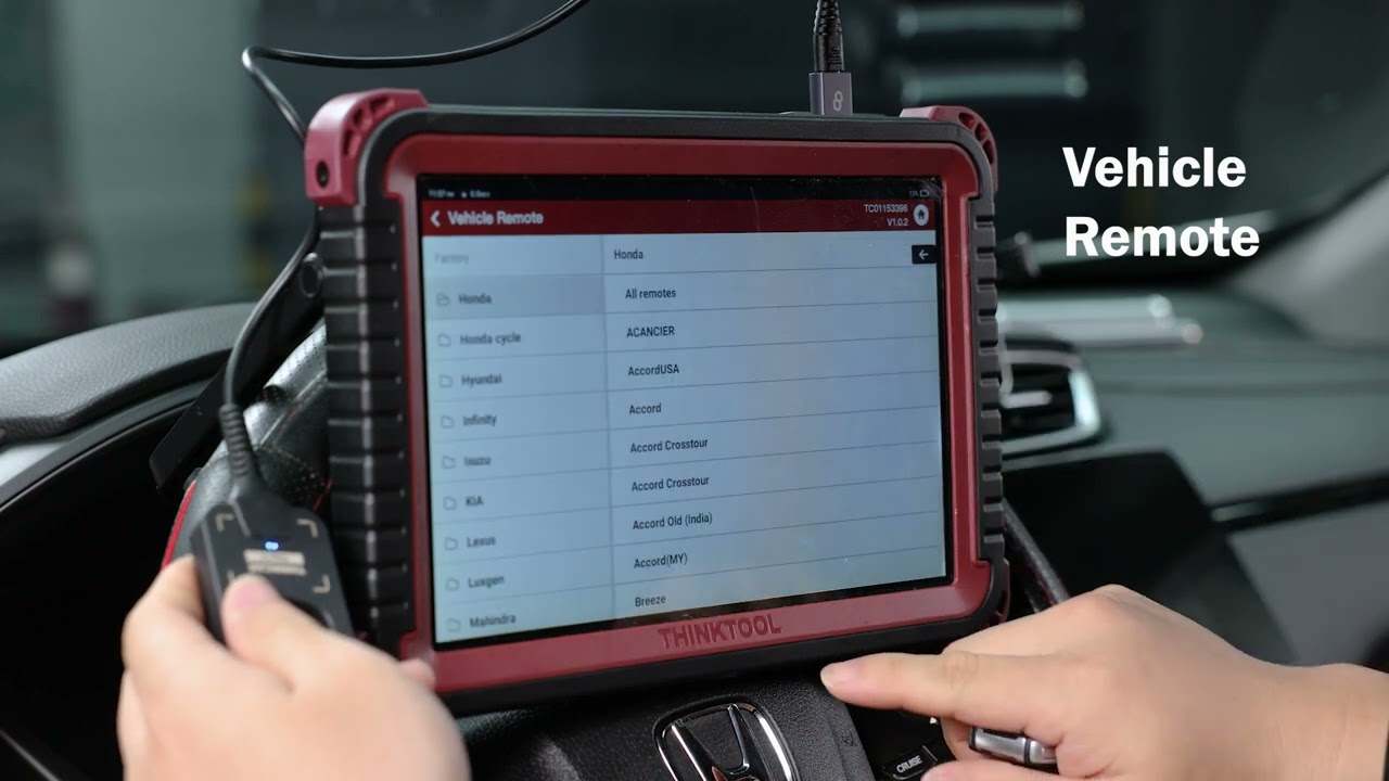 THINKCAR Tkey 101 Universal Smart Key, Read and Write Key Information 