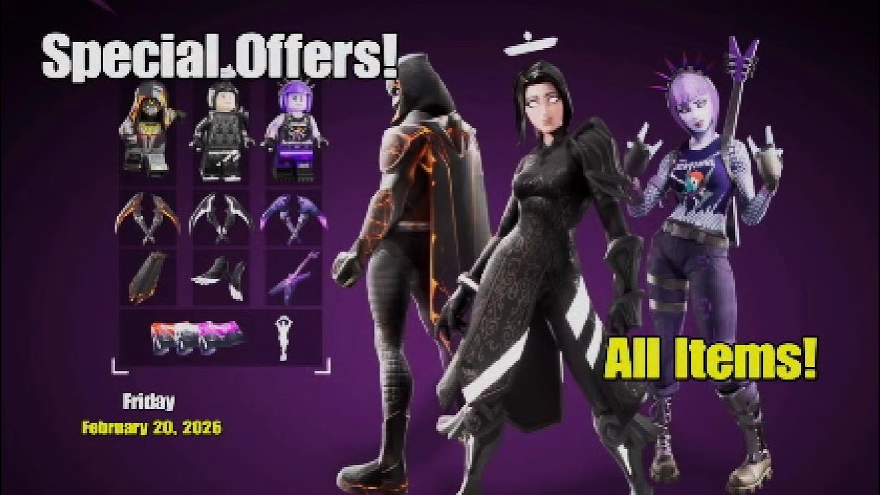 Buying Fortnite's Darkfire Bundle: Unboxing All 13 Items!
