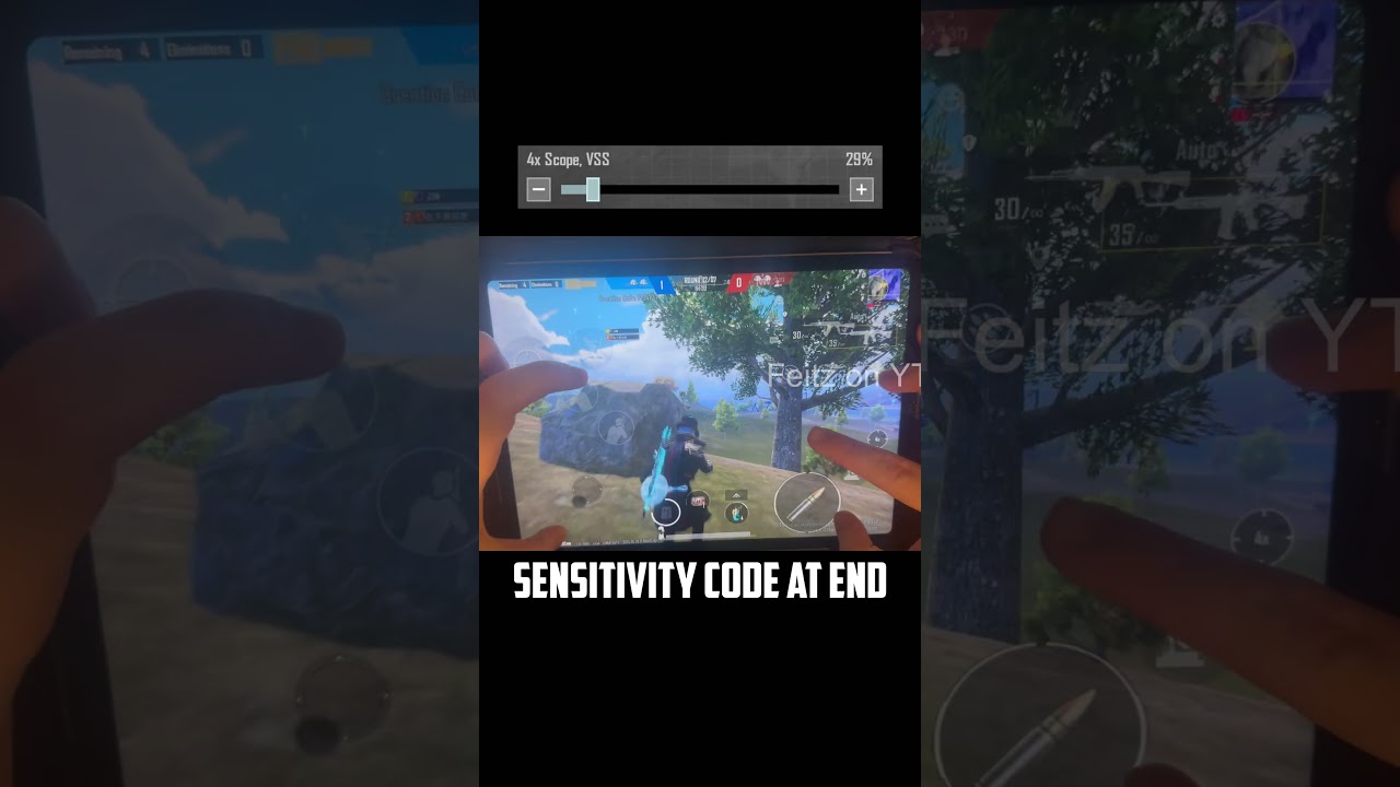 no gyro handcam + sensitivity code 🫡