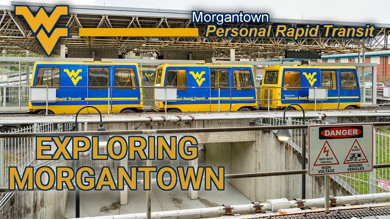 Exploring Morgantown on West Virginia University Personal Rapid Transit
