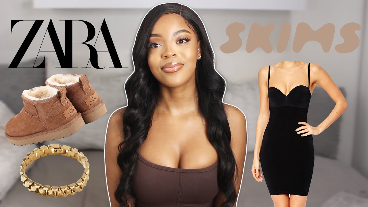 HUGE COLLECTIVE LUXURY HAUL | SKIMS, ZARA, WOLFORD, UGG’s + MORE! ft. Ana Luisa