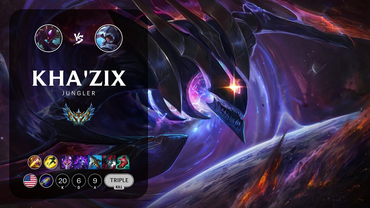 Kha'Zix Jungle vs Talon - NA Challenger Patch 13.24