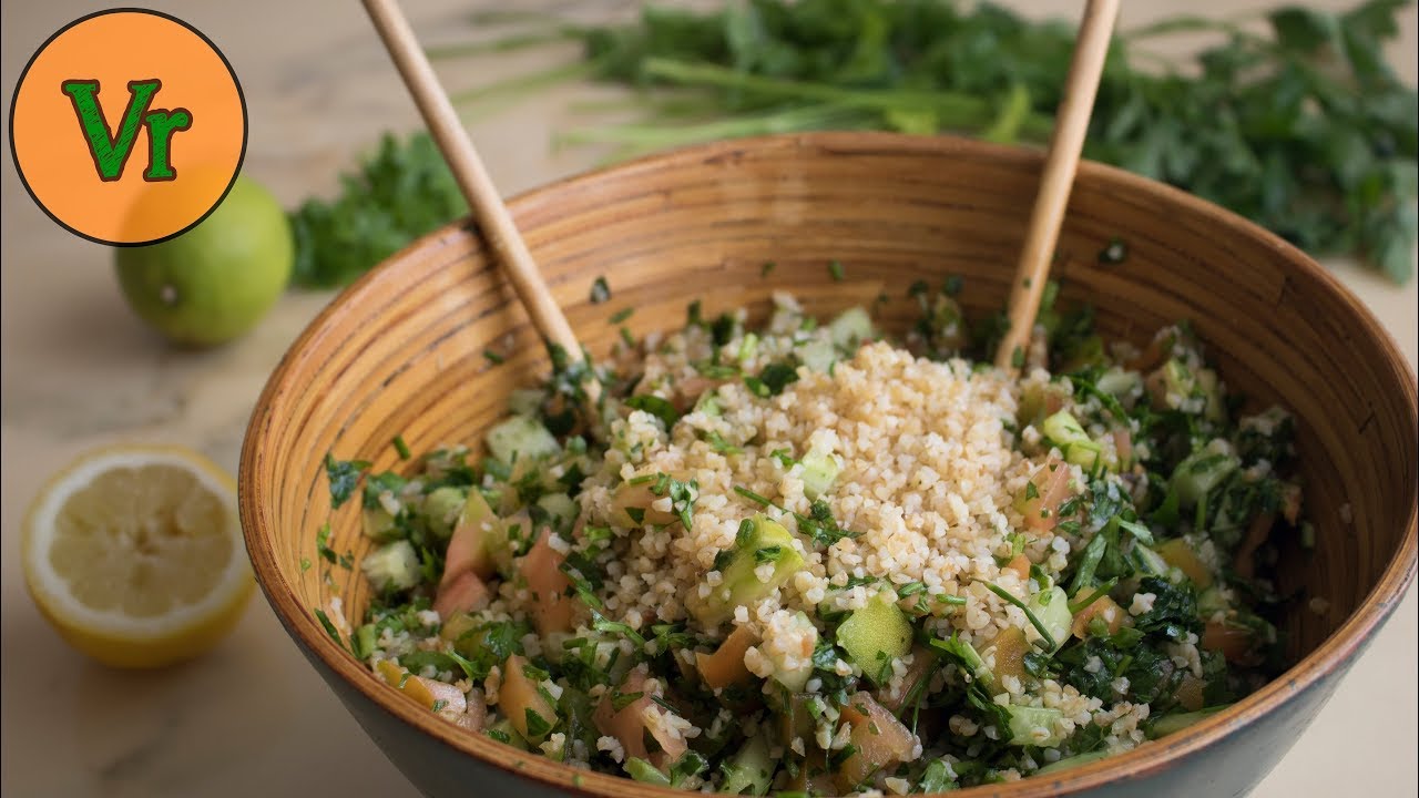 Taboulé maison aux légumes frais | Cuisson du boulgour