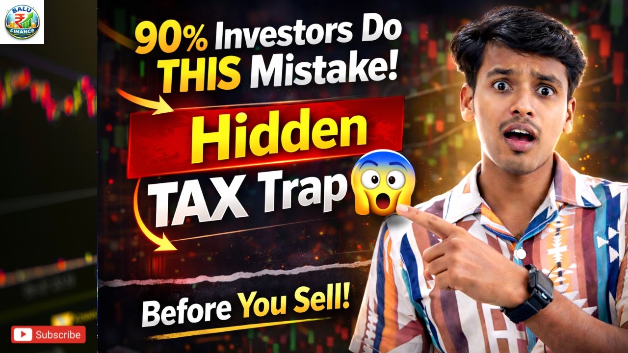Stock Market Taxes Explained in Simple Tamil | STCG, LTCG, STT, GST Full Guide 2026 #investing