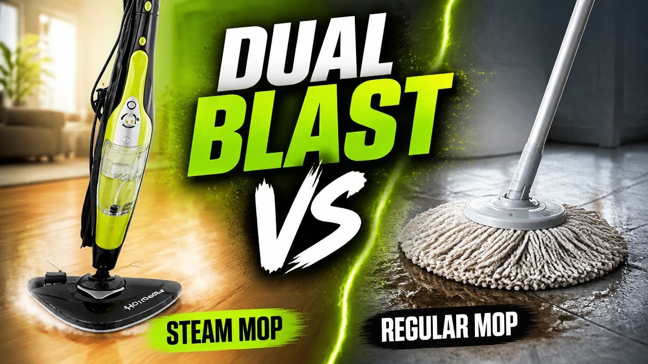 Обзор и демонстрация паровой швабры Ultimate H2O Dual Blast: всё, что вам нужно знать