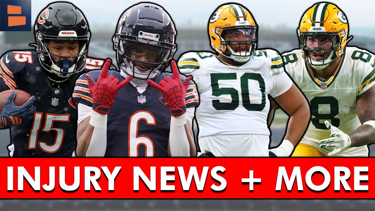 Chicago Bears & Green Bay Packers FINAL Injury Reports, Latest News + Trash Talk