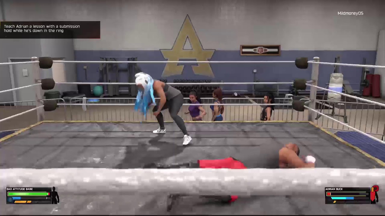 WWE2K26 Майриз (женщина), эпизод 1.