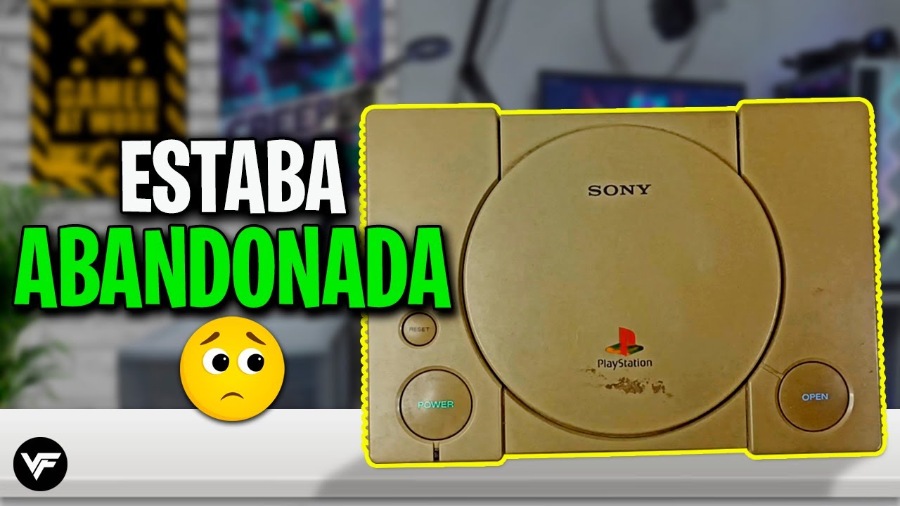 🤑Costo tansolo $25us. Restauración PLAYSTATION 1.🤩