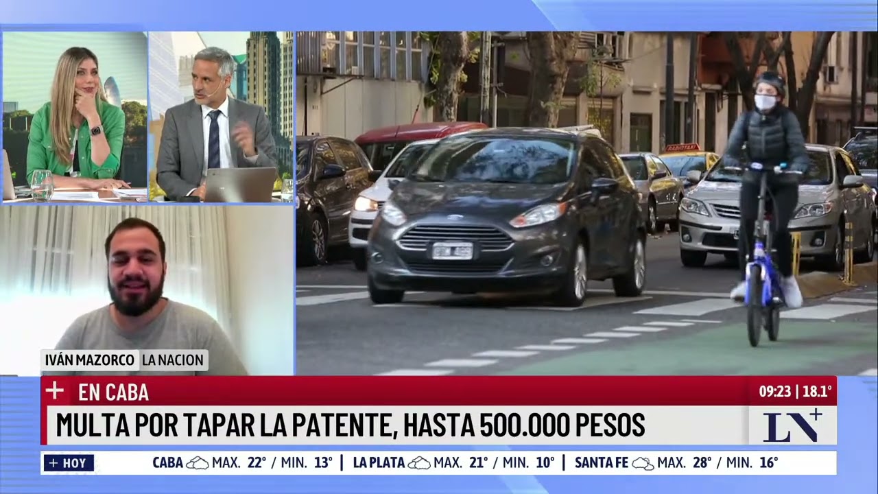 Multas por tapar la patente y por tener los vidrios polarizados: ¿Cuánto cuestan en CABA?
