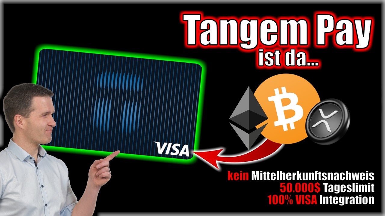 Krypto: Debit-Card mit 50.000$ Tageslimit & OHNE Nachweise❗️Tangem - PAY Test, Setup, Kosten, Limits