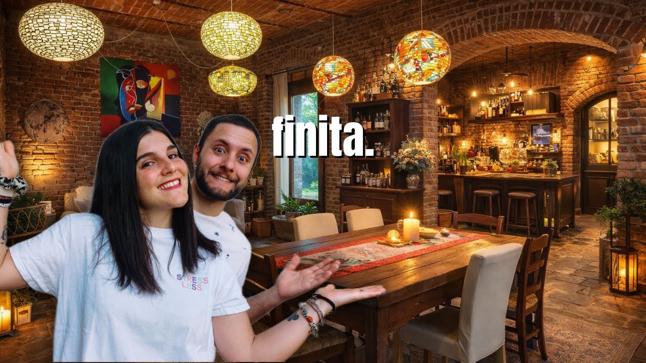 ABBIAMO RISTRUTTURATO TOTALMENTE LA CASCINA! Risultato finale